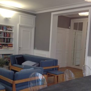 boiserie laccata bianca