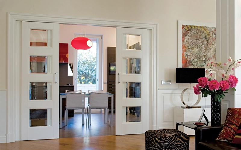 porte scorrevoli legno su misura verona